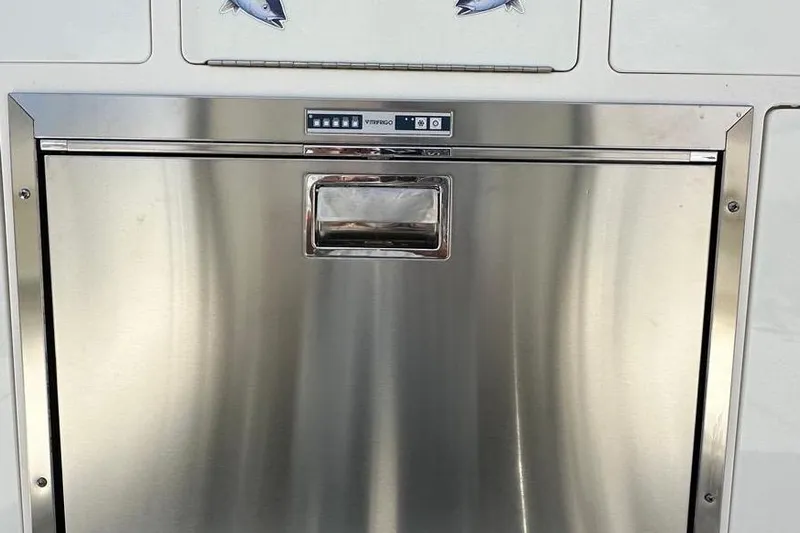  Yacht Photos Pics Stainless steel compartment on 2017 Hydra-Sports 4200 Siesta boat.