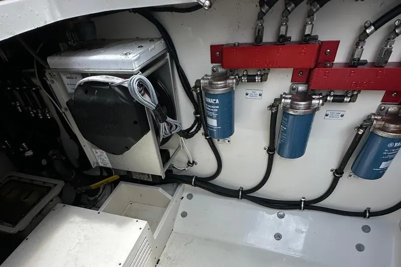  Yacht Photos Pics Interior of 2017 Hydra-Sports 4200 Siesta showing technical components.