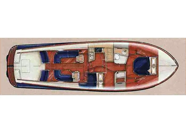 Mallard Yacht Photos Pics Manufacturer Provided Image: Double Stateroom