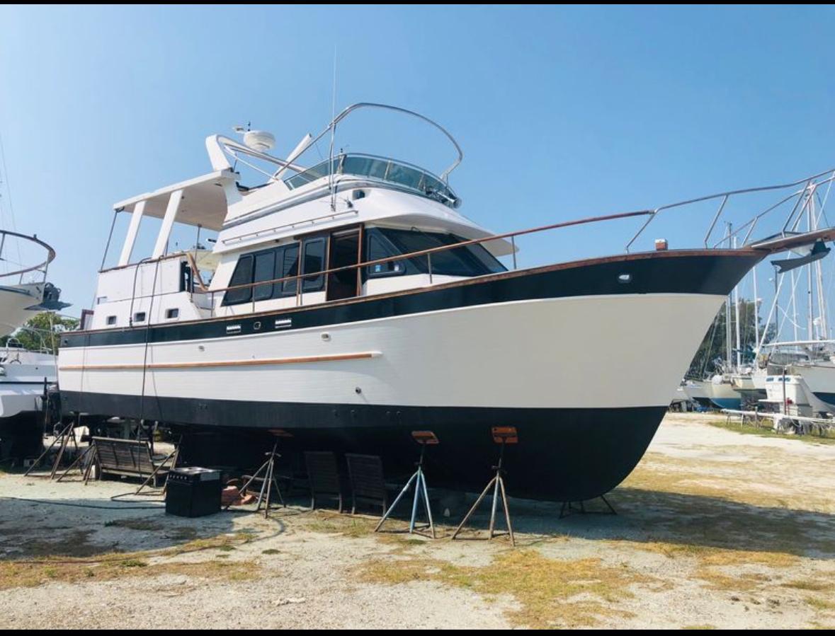 1985 Marine Trader 44 Tri Cbin Trawler for sale - YachtWorld