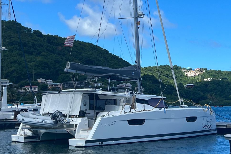 saona 47 catamaran for sale