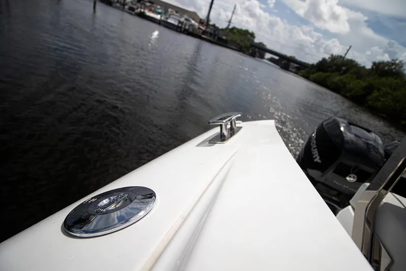  Yacht Photos Pics 2021 Fairline F Line 33 boat on a calm river.