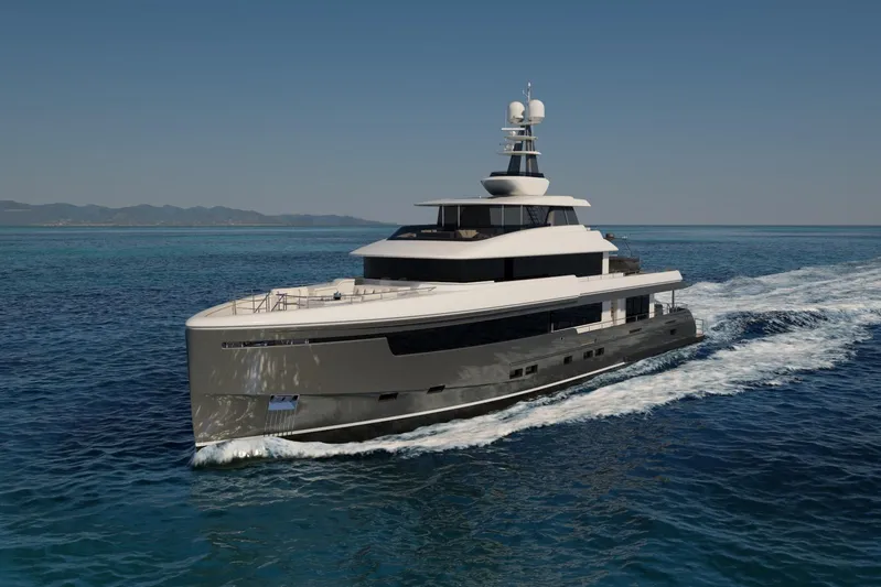 Magnolia Yacht Photos Pics Luxurious 2026 Magnolia Yachts custom model cruising on open sea.