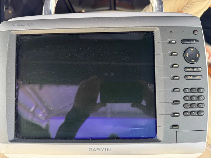 Otter II Yacht Photos Pics Garmin GPSmap 4212 device on a 1999 Island Packet 45 yacht.