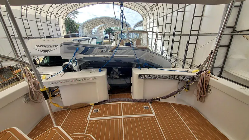 Val Halla Yacht Photos Pics Cockpit Aft