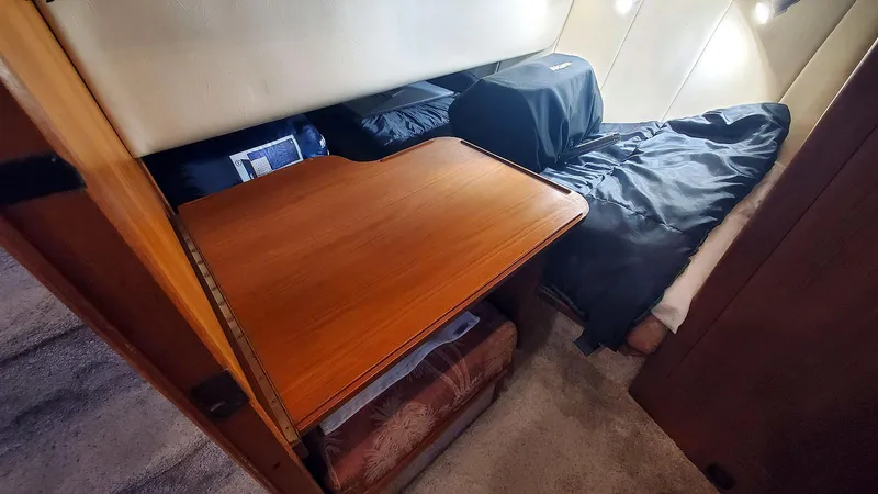 Val Halla Yacht Photos Pics Guest Stateroom Fold Down Desk
