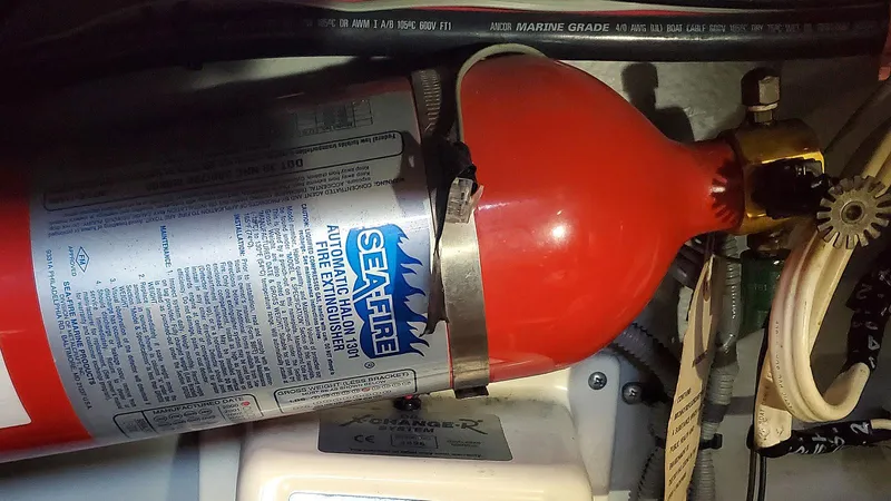 Val Halla Yacht Photos Pics Fire Suppression System