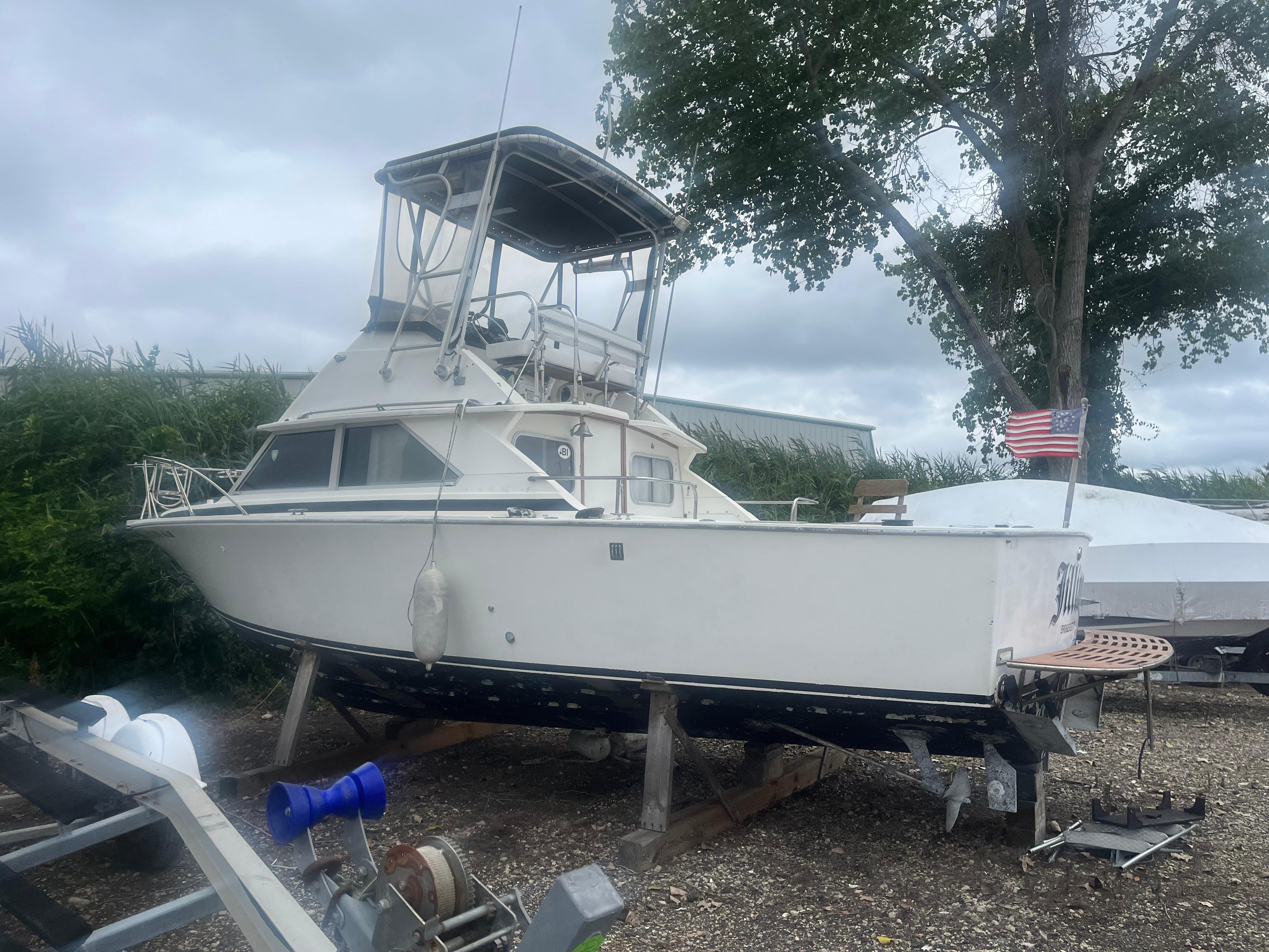 Bertram 28 Flybridge Cruiser