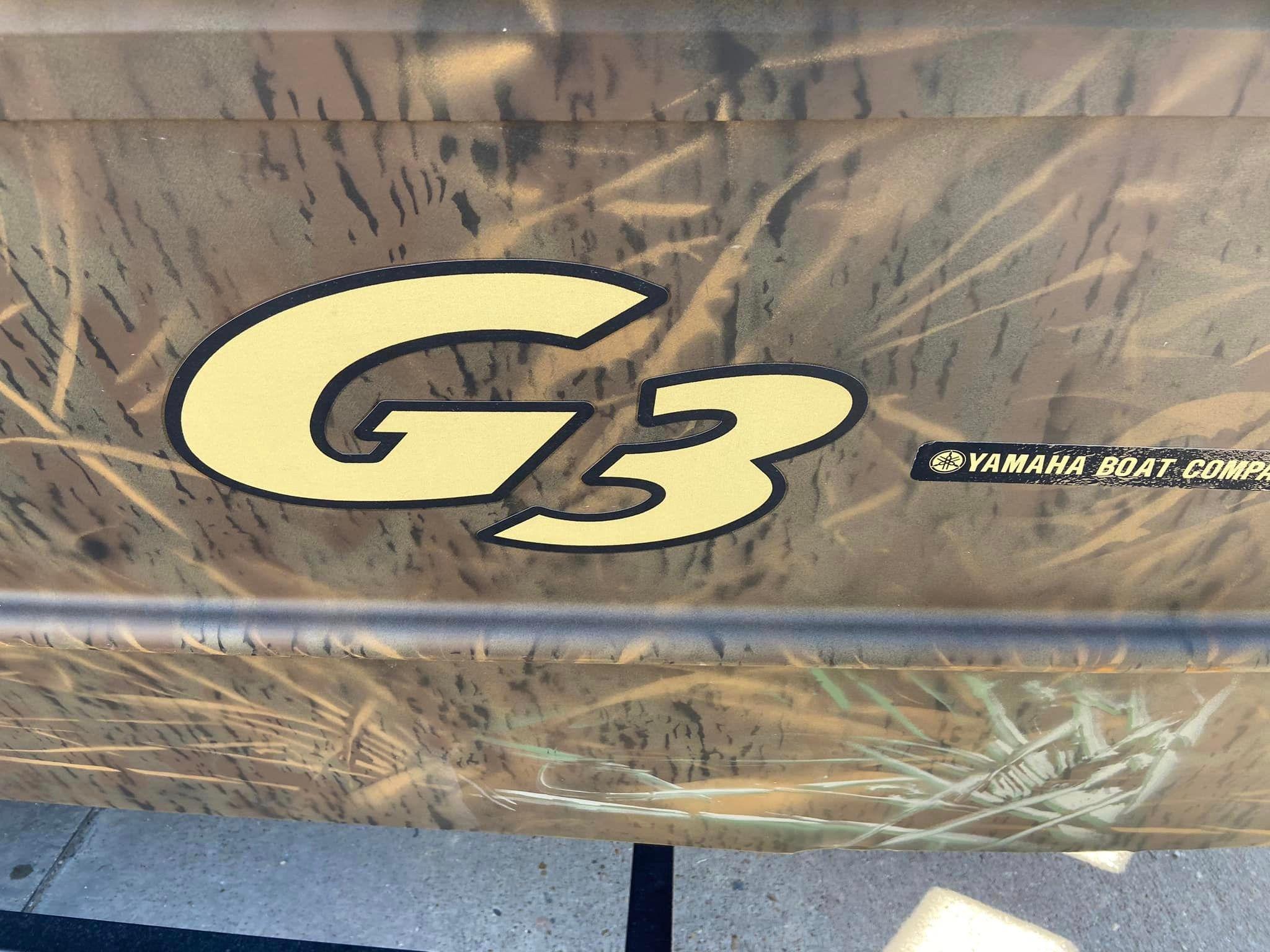 G3 Boat Decal Sticker Emblem Fishing Wakeboard SKI Gold Burgundy G-3 yamaha