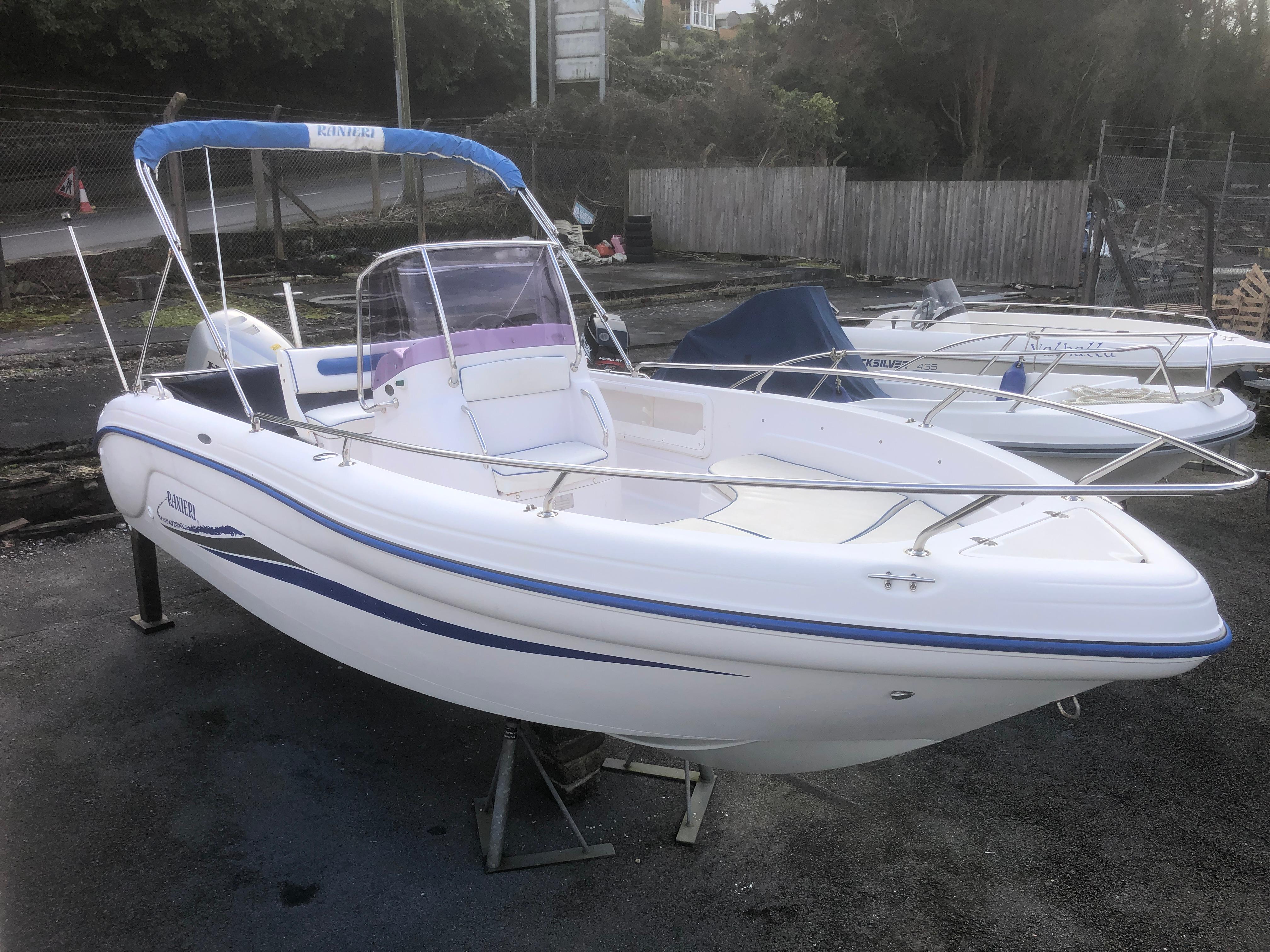 Ranieri Voyager Stargate 20 (not boston whaler salcombe flyer white ...