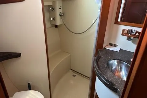 Sapphire Seas Yacht Photos Pics Aft Stateroom private Head