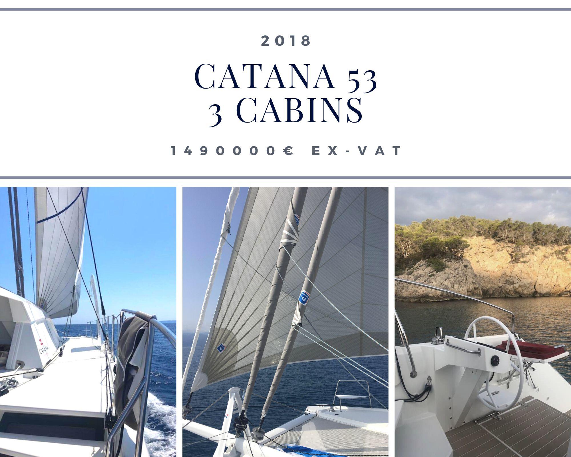 catana 53 catamaran for sale