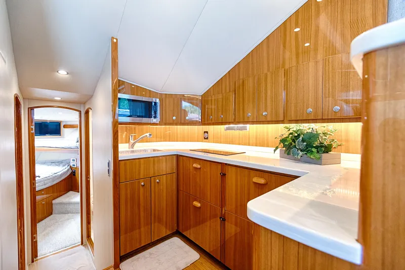O'fishal Bizzness Yacht Photos Pics 2018 Viking 44 Convertible  Galley