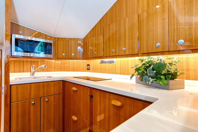 O'fishal Bizzness Yacht Photos Pics 2018 Viking 44 Convertible  Galley