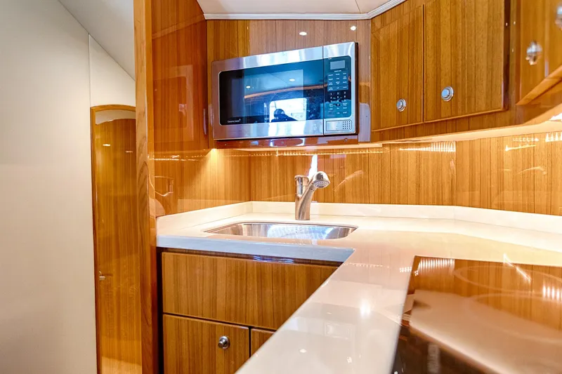 O'fishal Bizzness Yacht Photos Pics 2018 Viking 44 Convertible  Galley 2