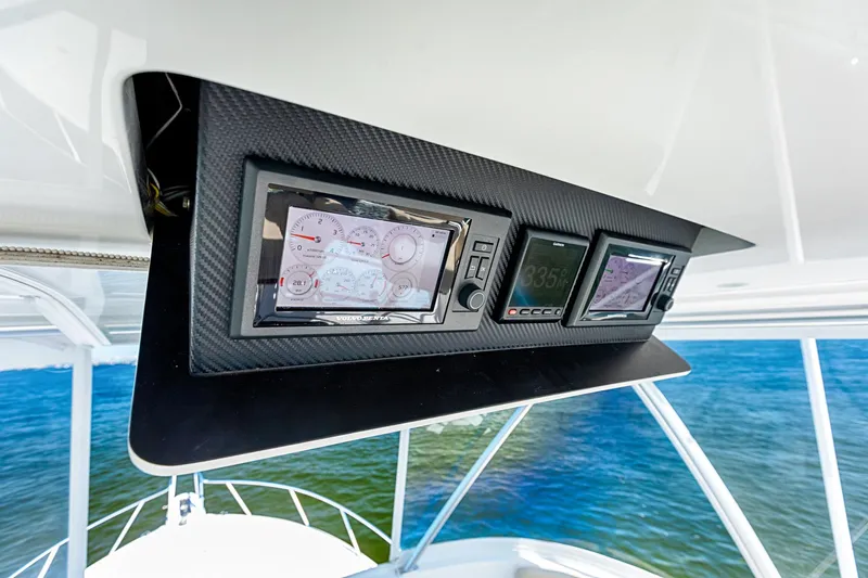 O'fishal Bizzness Yacht Photos Pics 2018 Viking 44 Convertible  Helm 6