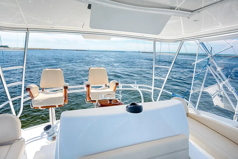 O'fishal Bizzness Yacht Photos Pics 2018 Viking 44 Convertible  Flybridge 2