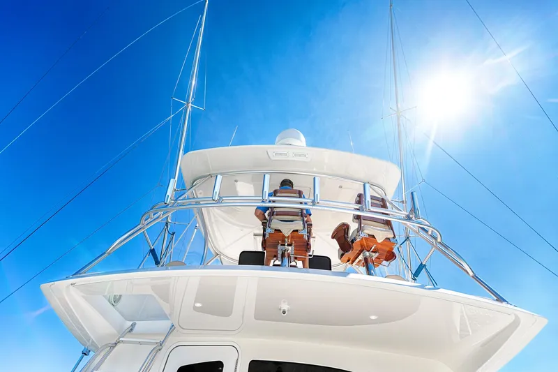 O'fishal Bizzness Yacht Photos Pics 2018 Viking 44 Convertible  Flybridge 14