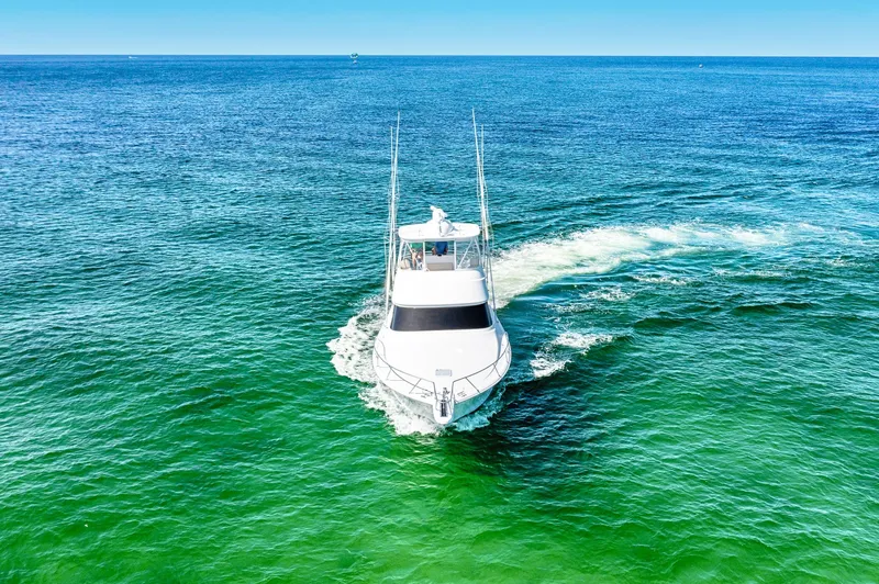 O'fishal Bizzness Yacht Photos Pics 2018 Viking 44 Convertible Bow