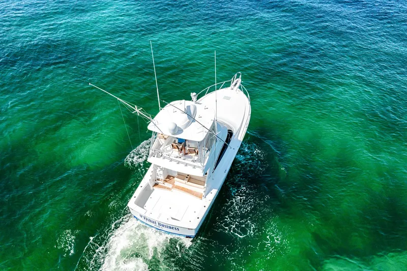 O'fishal Bizzness Yacht Photos Pics 2018 Viking 44 Convertible  Ariel