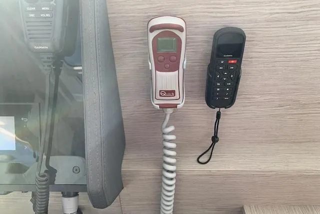 Cat&go Yacht Photos Pics Control panel and communication devices on 2025 Fountaine Pajot MY4.S yacht.