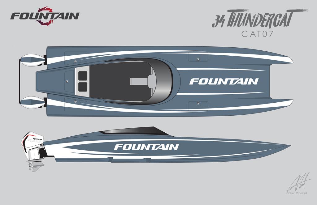 2023 Fountain 34 Thundercat Power Catamaran for sale YachtWorld