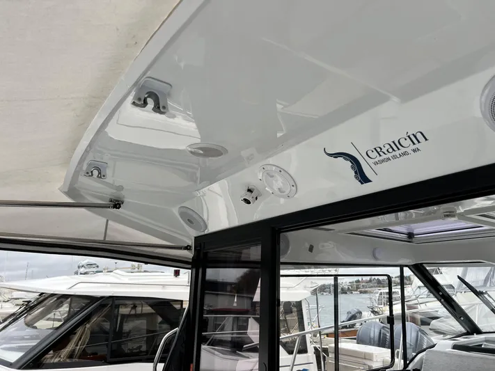  Yacht Photos Pics 2023 Jeanneau NC 895 boat interior with sleek design and modern features.