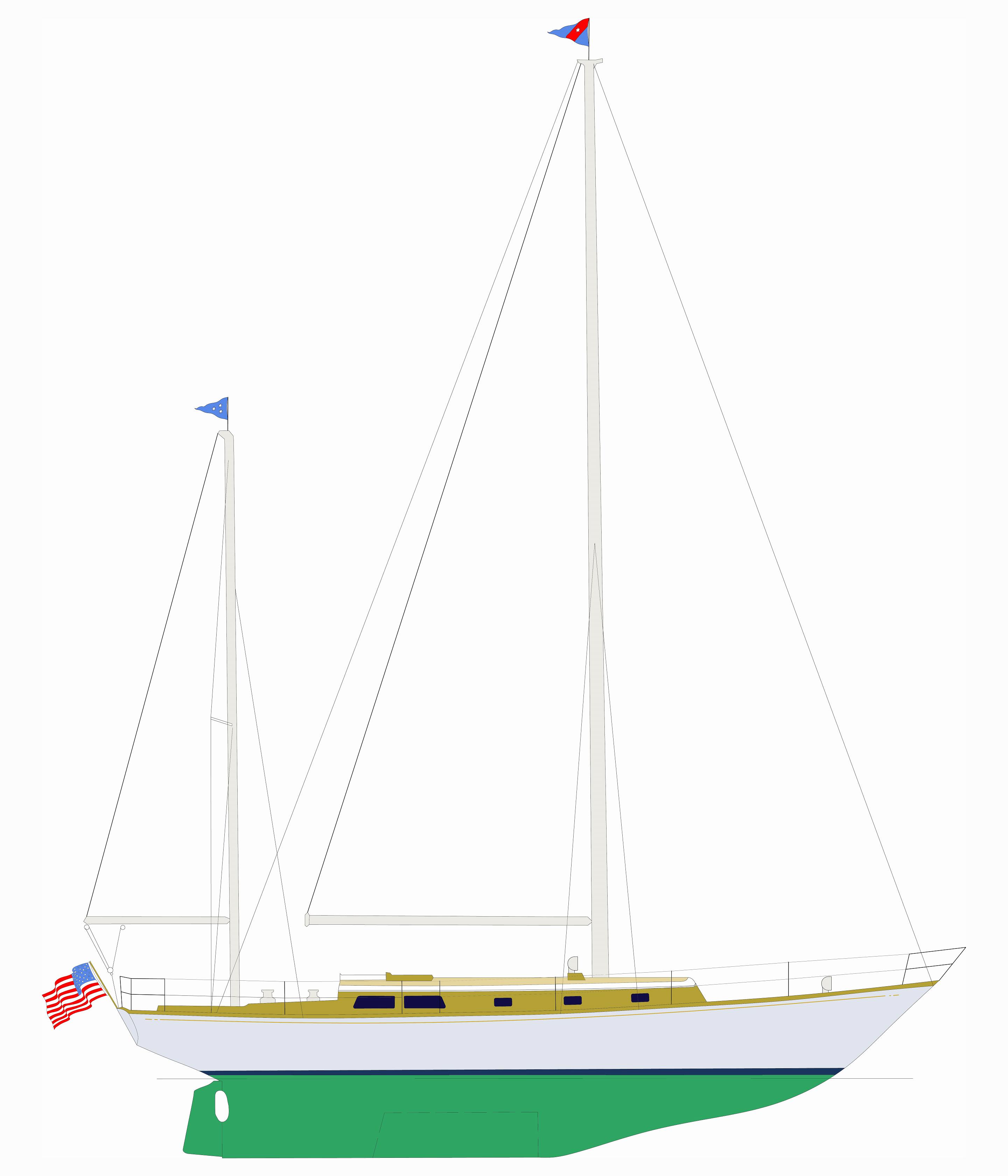 1971 Little Harbor sailboat