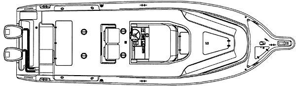 2002 Pursuit 3070 Center Console