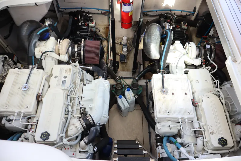 Someday Yacht Photos Pics 2015 Sea Ray 410 Sundancer- SOMEDAY- Engine Room