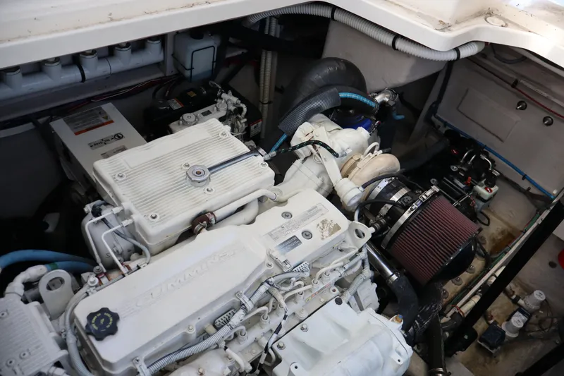 Someday Yacht Photos Pics 2015 Sea Ray 410 Sundancer- SOMEDAY- Engine Room