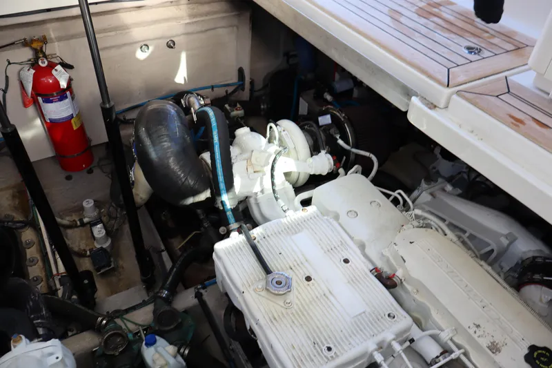 Someday Yacht Photos Pics 2015 Sea Ray 410 Sundancer- SOMEDAY- Engine Room