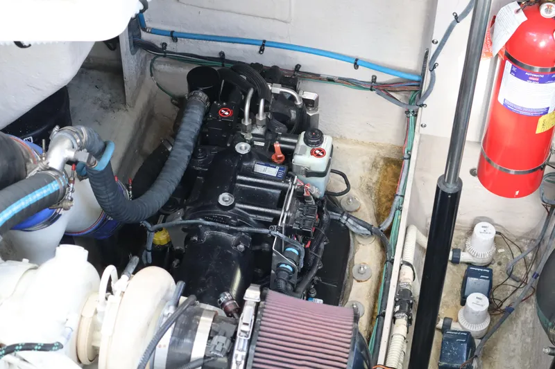 Someday Yacht Photos Pics 2015 Sea Ray 410 Sundancer- SOMEDAY- Engine Room