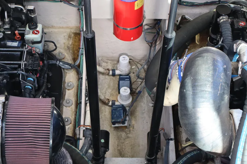 Someday Yacht Photos Pics 2015 Sea Ray 410 Sundancer- SOMEDAY- Engine Room