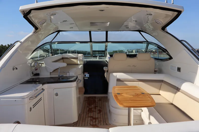 Someday Yacht Photos Pics 2015 Sea Ray 410 Sundancer- SOMEDAY- Cockpit