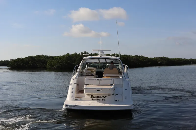 Someday Yacht Photos Pics 2015 Sea Ray 410 Sundancer- SOMEDAY- Transom