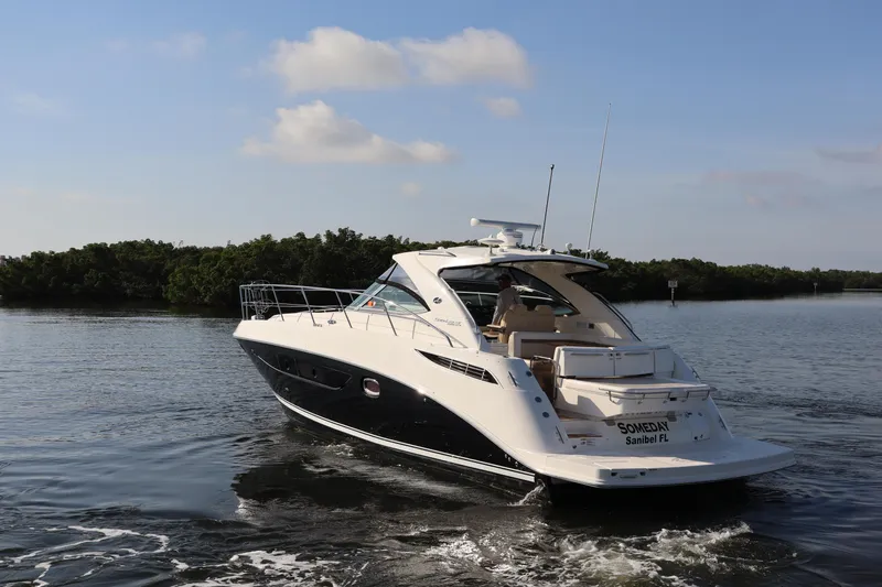 Someday Yacht Photos Pics 2015 Sea Ray 410 Sundancer- SOMEDAY- Transom