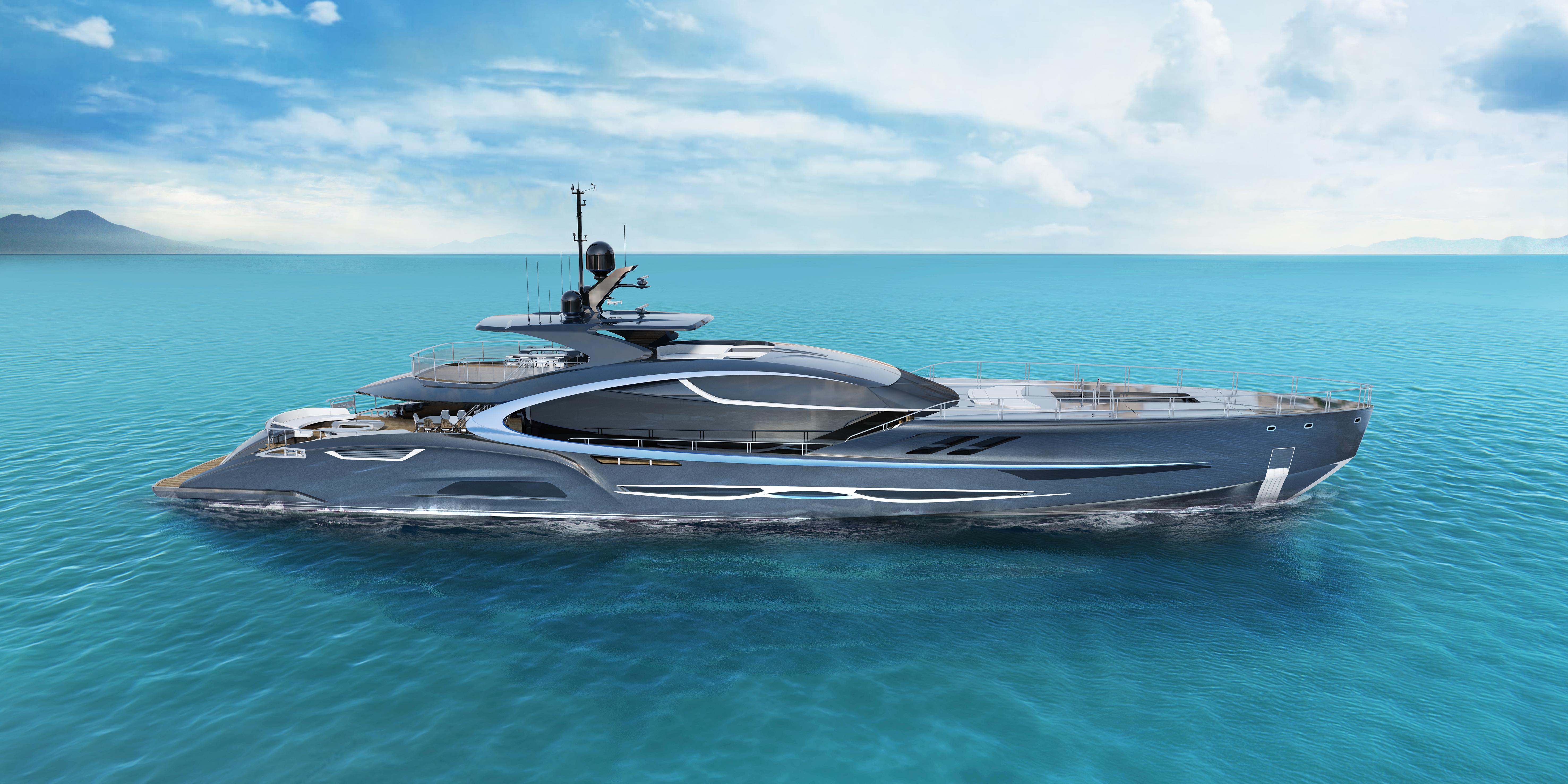 yacht futuriste