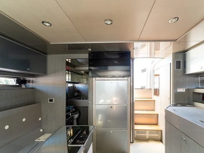  Yacht Photos Pics Luxurious interior of 2014 Riva Rivarama Super 44 yacht with modern design and sleek finishes.