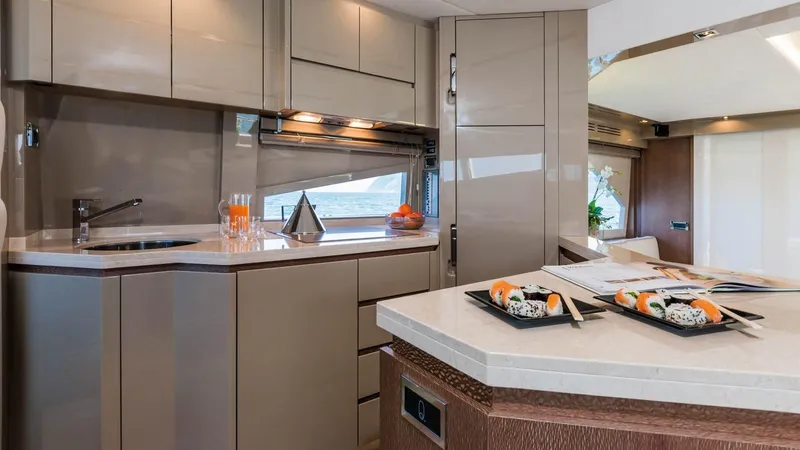  Yacht Photos Pics 16 Galley