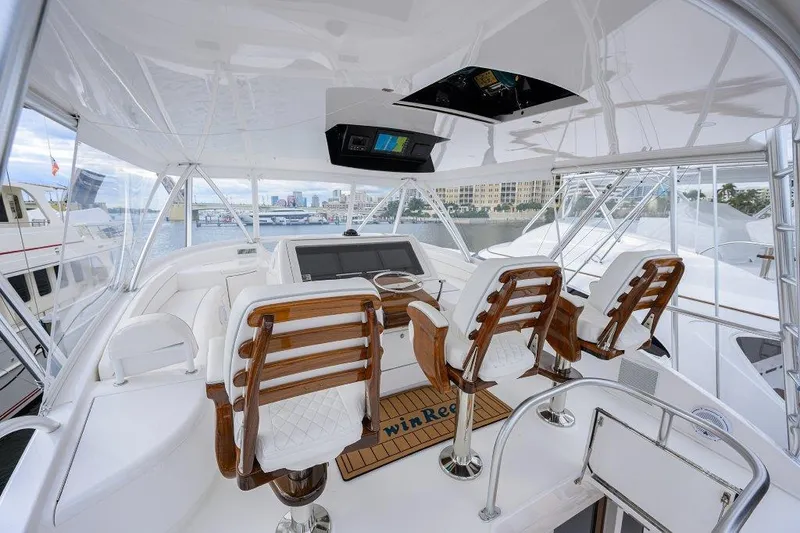 Twin Reels Yacht Photos Pics Viking 68 Twin Reels - Flybridge