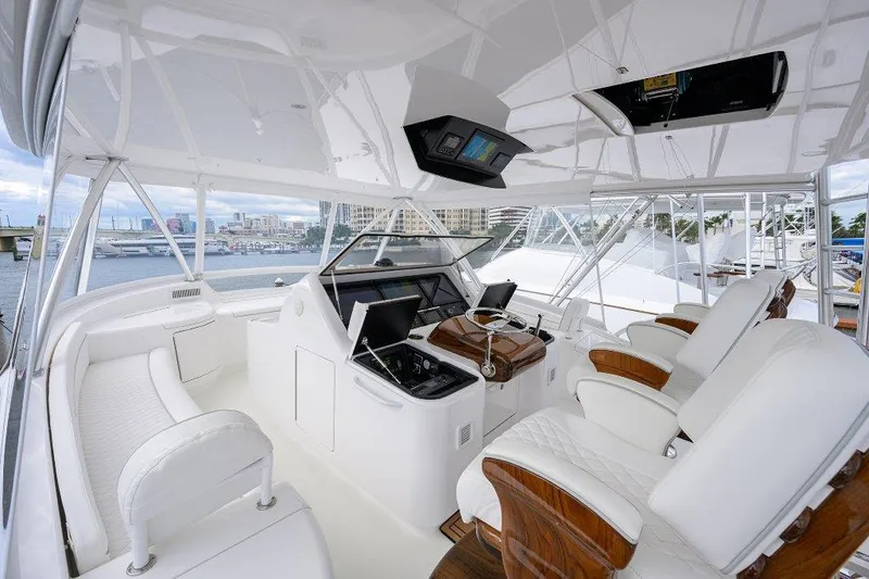 Twin Reels Yacht Photos Pics Viking 68 Twin Reels - Flybridge