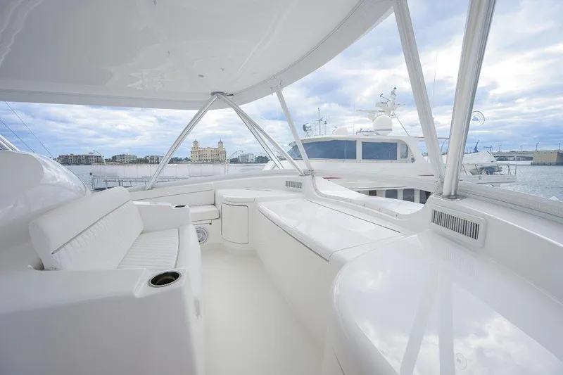 Twin Reels Yacht Photos Pics Viking 68 Twin Reels - Flybridge