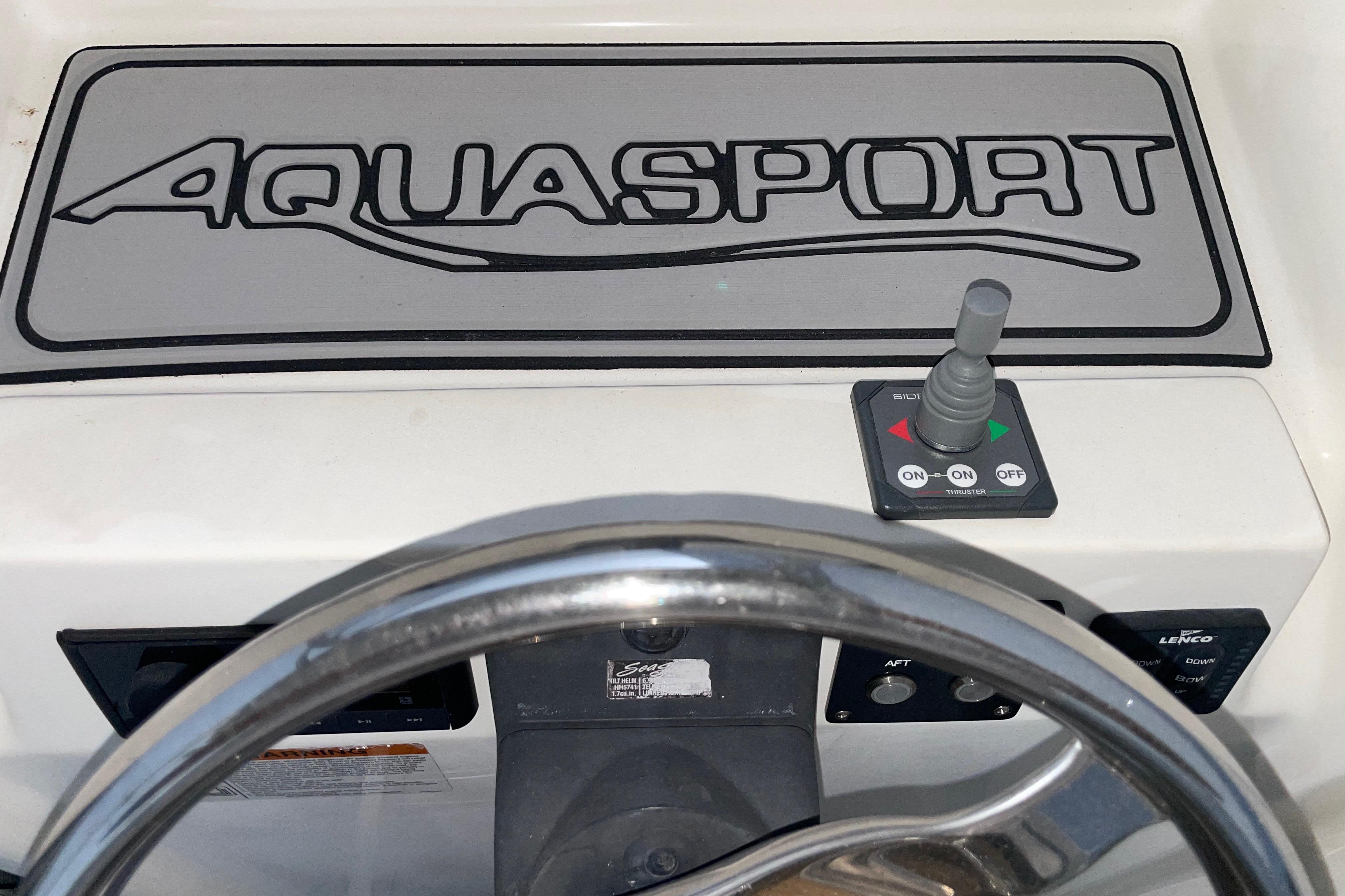 Aqua Sport boat stickers. Replace your boat maker stickers