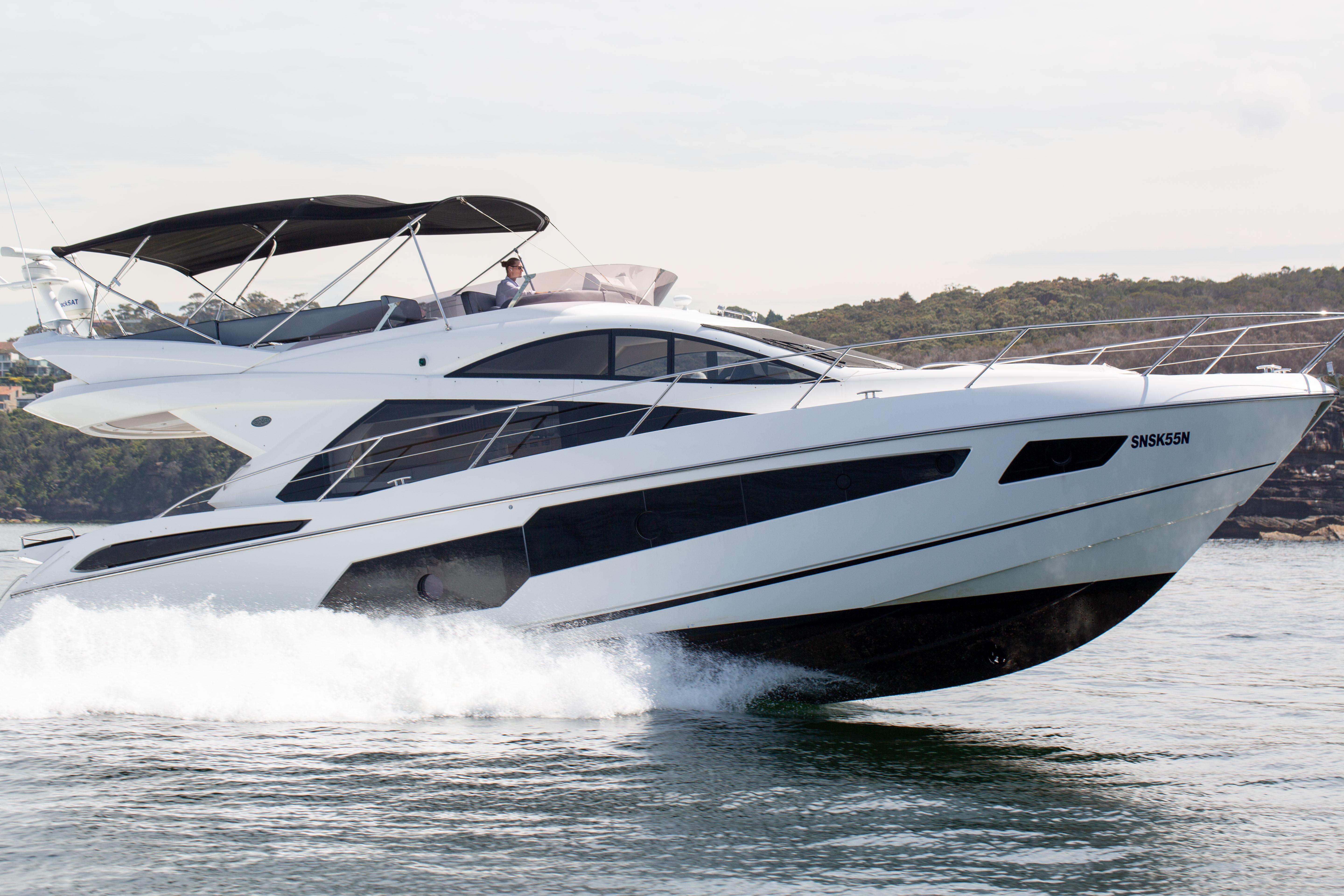 sunseeker manhattan 55 yacht