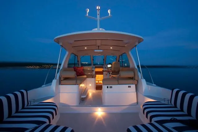 Lady In Blue Yacht Photos Pics Manufacturer Provided Image