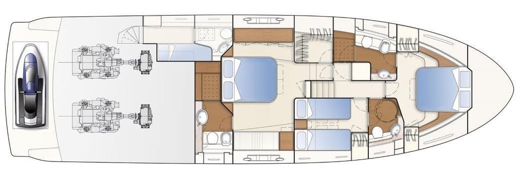 2008 Ferretti Yachts 62 