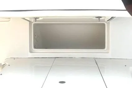  Yacht Photos Pics 2018 Jupiter 29 HFS storage compartment, open and empty.