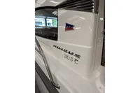2023 Nimbus 305 Coupe boat exterior with logo and model name visible.