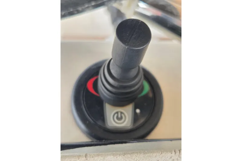 Callahan Yacht Photos Pics Joystick control on a 2000 Ta Shing Taswell 44 All Season yacht.